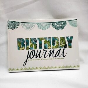Mary Square ♡ Birthday Memories Journal ♡ Milestones & Memories ♡ NEW & SEALED!